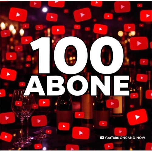  100 ABONE YOUTUBE